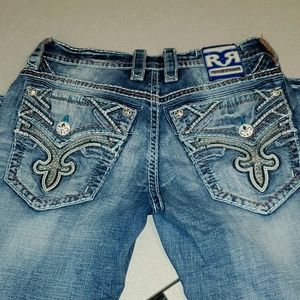 Men's Rock Revival Chamois Jeans